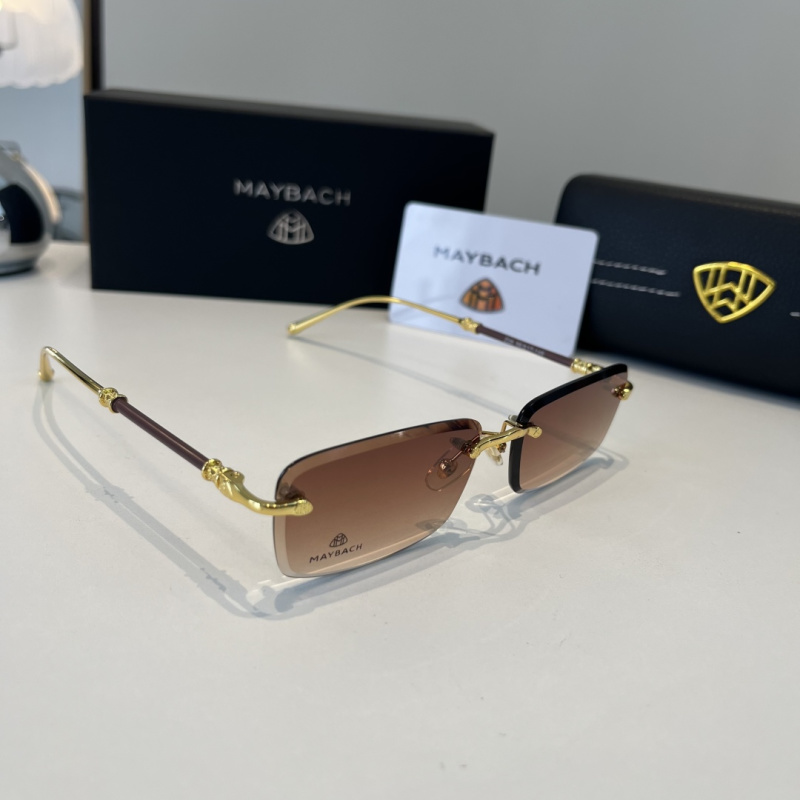 Мужские солнцезащитные очки с поляризационными линзами Maybach