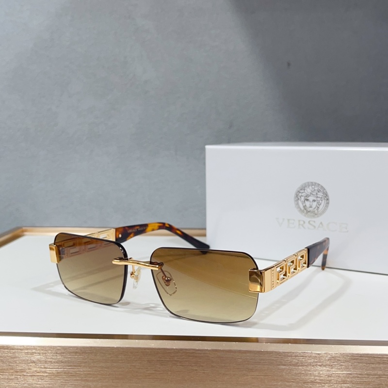 Очки Versace с розовыми линзами