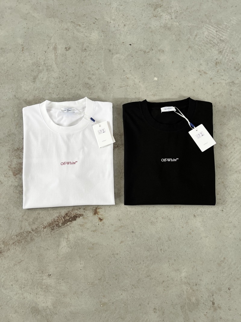 Футболка Off-White однотонная