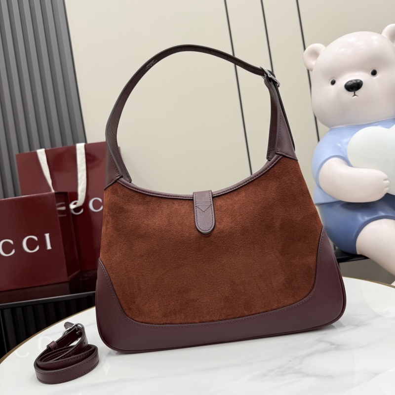 Сумка Gucci Hobo Brown Suede