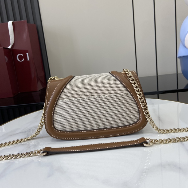 Сумка Gucci с цепочкой и логотипом
