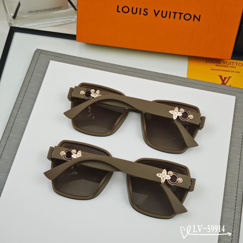 Солнцезащитные очки крупные квадратной формы Louis Vuitton