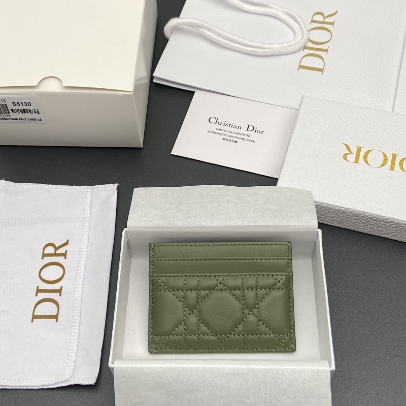 Картхолдер Dior S5130 зеленый
