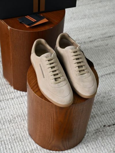 Мужские замшевые кроссовки ZEGNA ZE2605