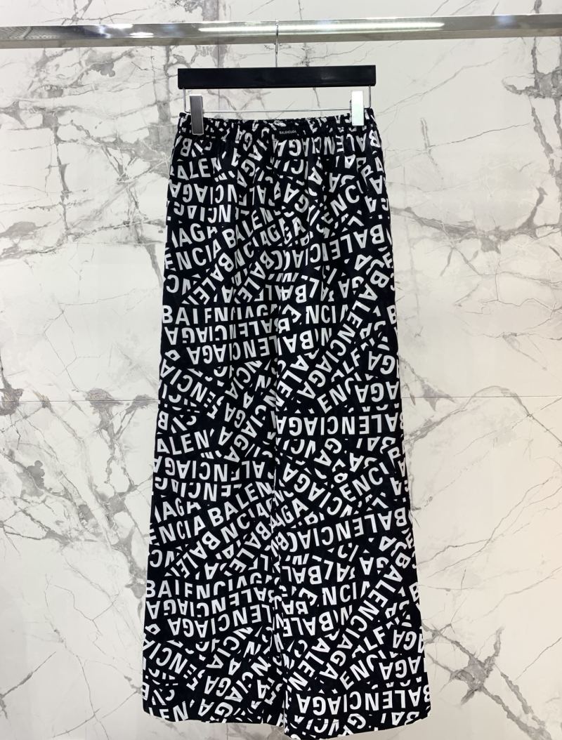 Брюки с принтом Balenciaga
