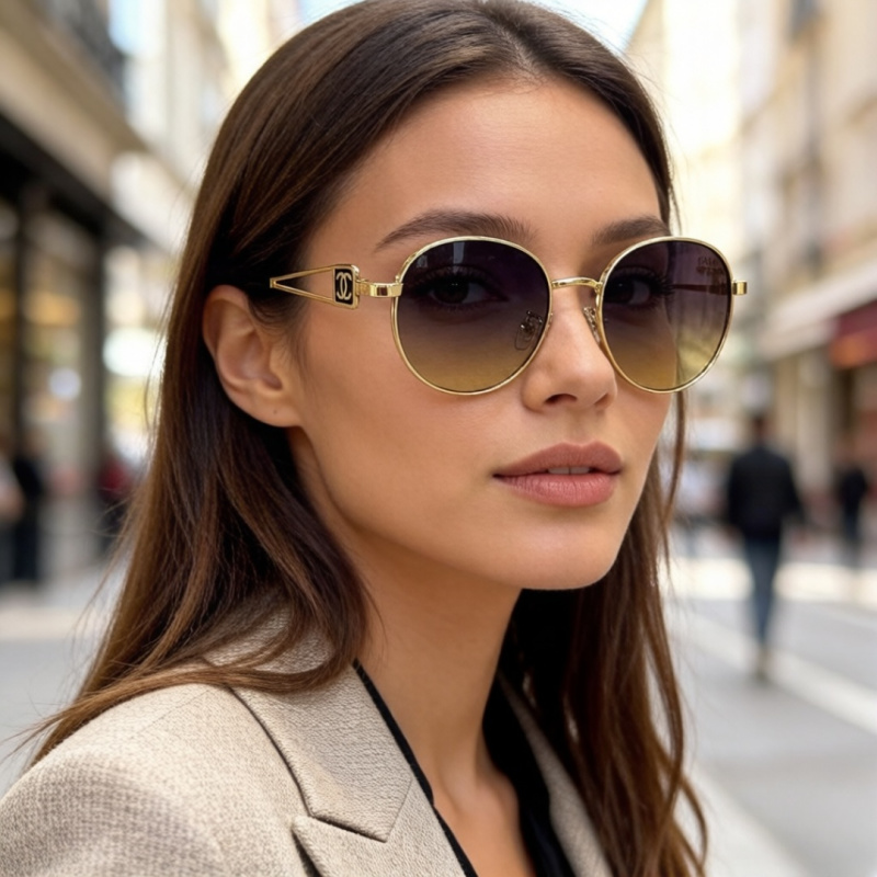 Стильные солнцезащитные очки Chanel