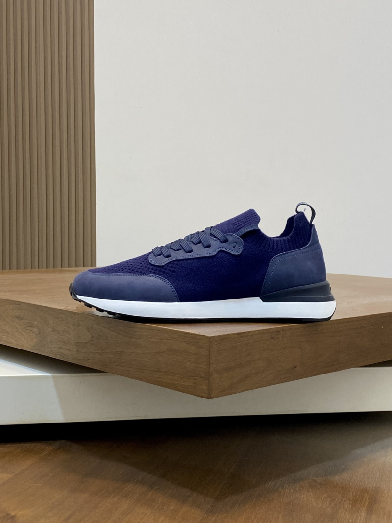 Кроссовки Magnanni синие вязаные мужские