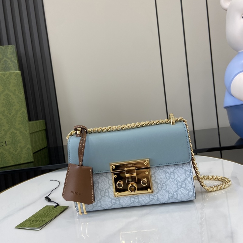 Сумка Gucci с цепочкой и замком