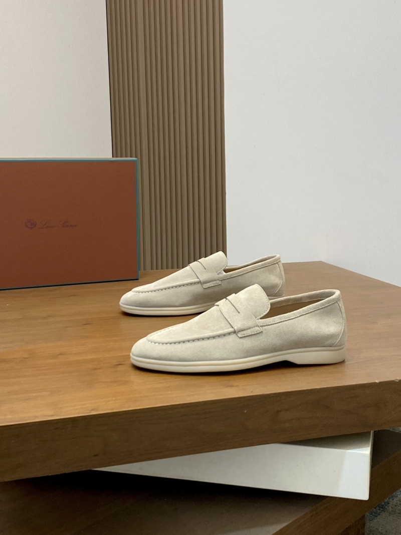 Мужские мокасины из замши Loro Piana