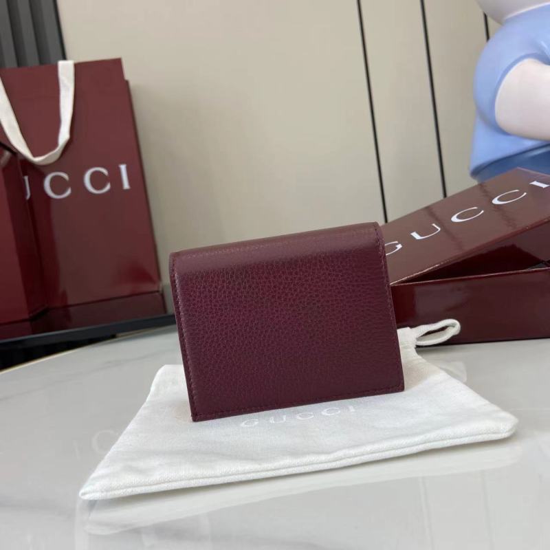 Портмоне Gucci бордового цвета