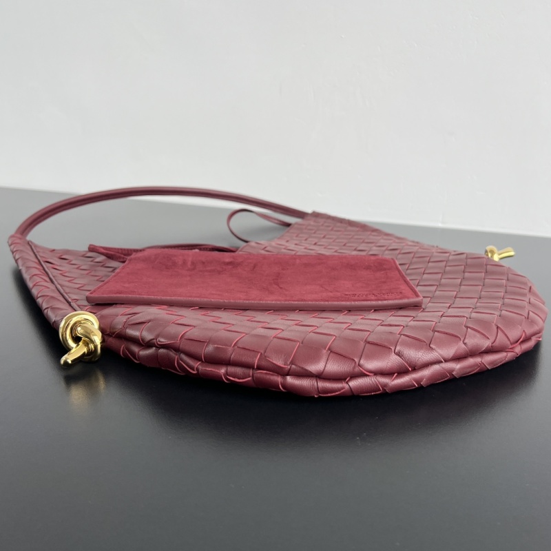 Женская сумка шоппер с плетеным узором Bottega Veneta