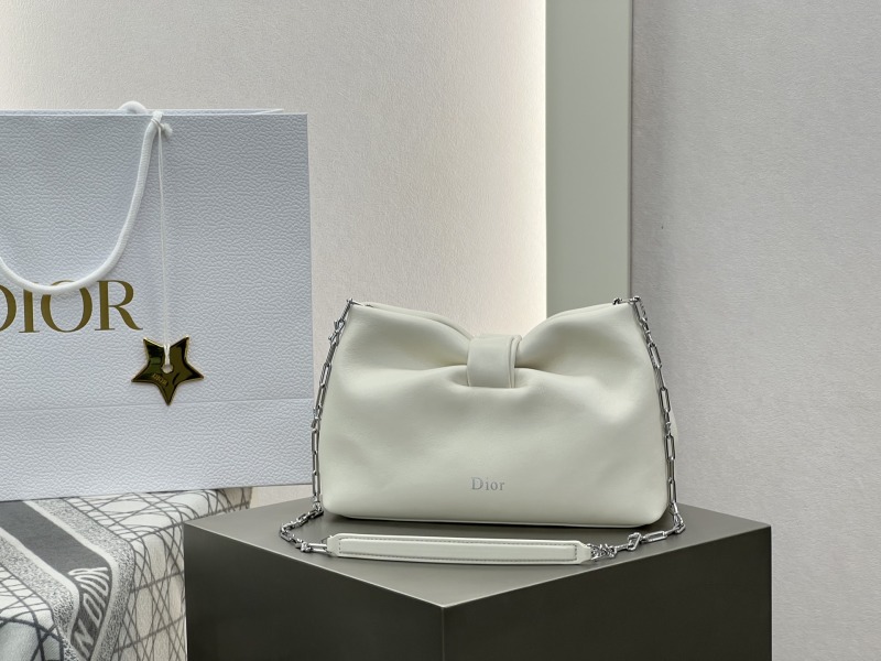 Сумка Dior Bow белого цвета