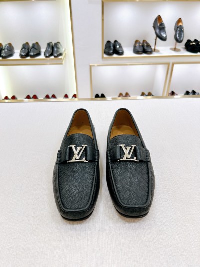 Мужские лоферы Louis Vuitton из натуральной кожи