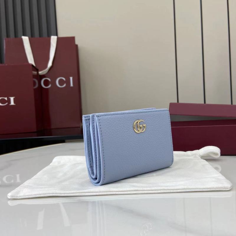 Кожаный кошелек Gucci с логотипом