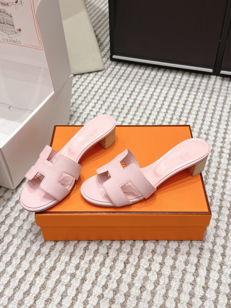 Женские мюли с буквой H Hermès