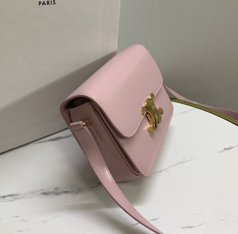 Сумка Celine Triomphe Mini розовая