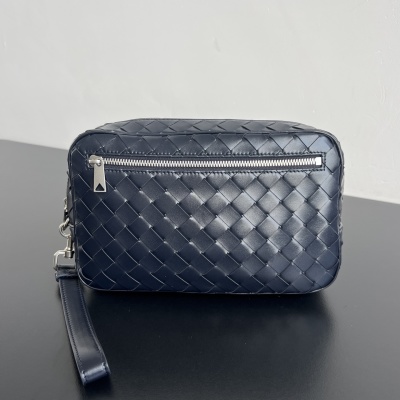 Мужской плетеный кошелек Bottega Veneta