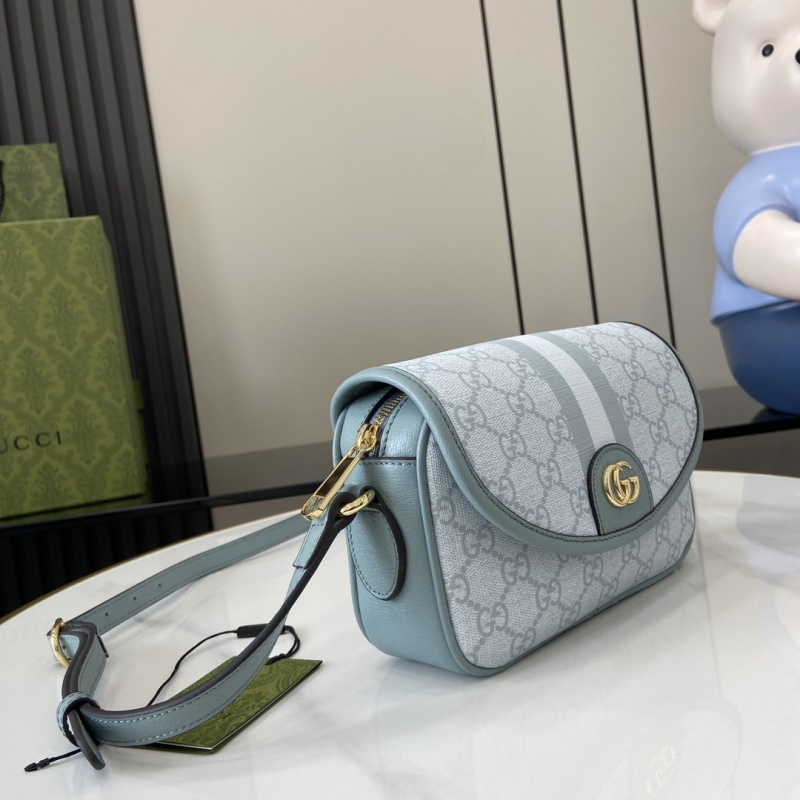Сумка Gucci с монограммой и ремешком