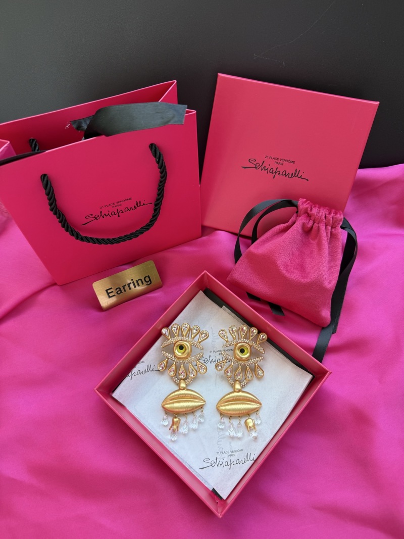 Серьги Schiaparelli