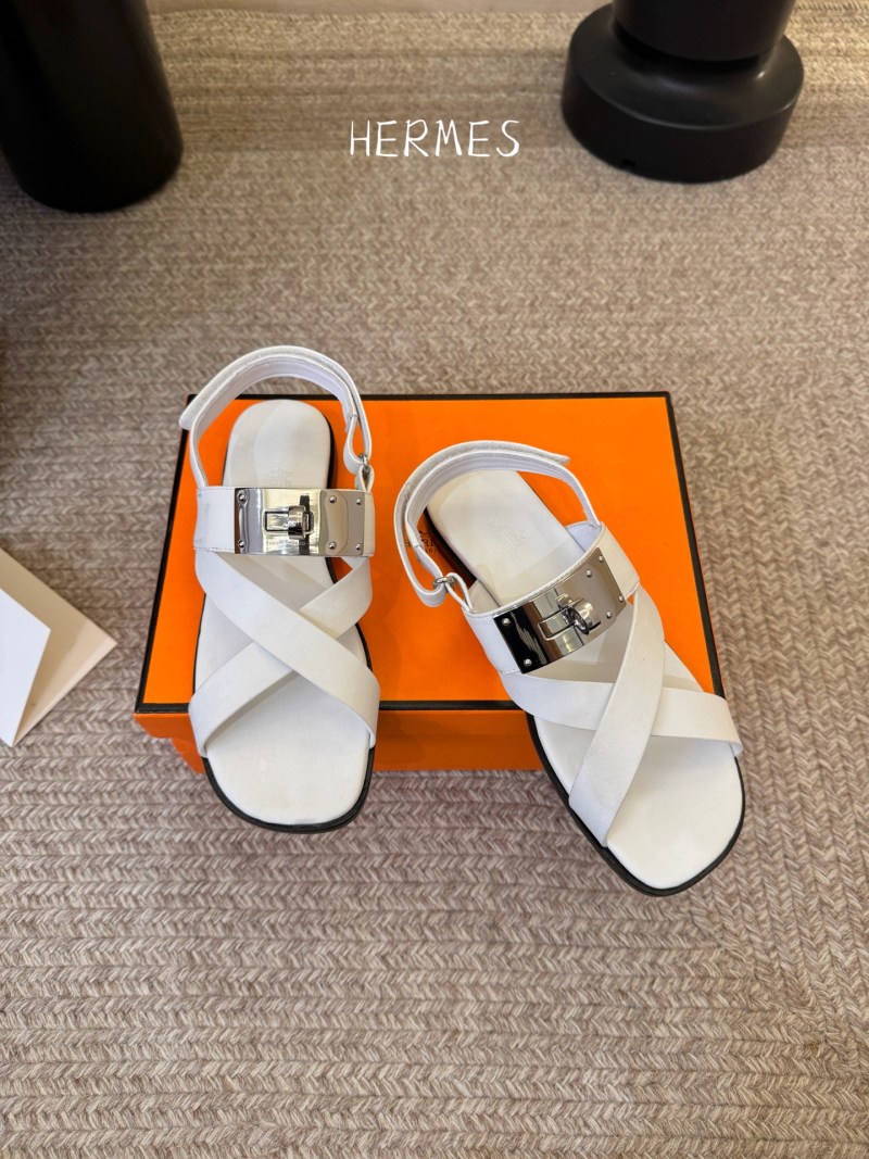 Босоножки Hermès с пряжкой Kelly