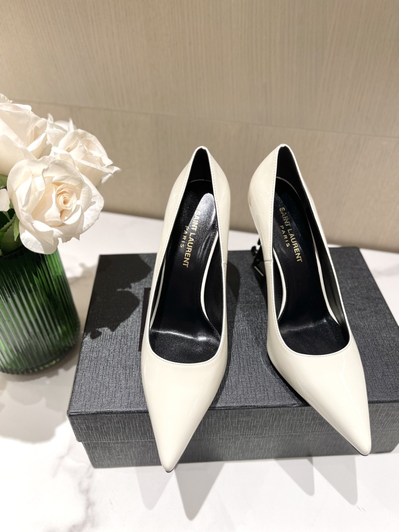 Женские лаковые туфли Saint Laurent
