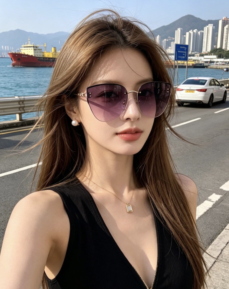 Стильные женские солнцезащитные очки CD3251 Dior
