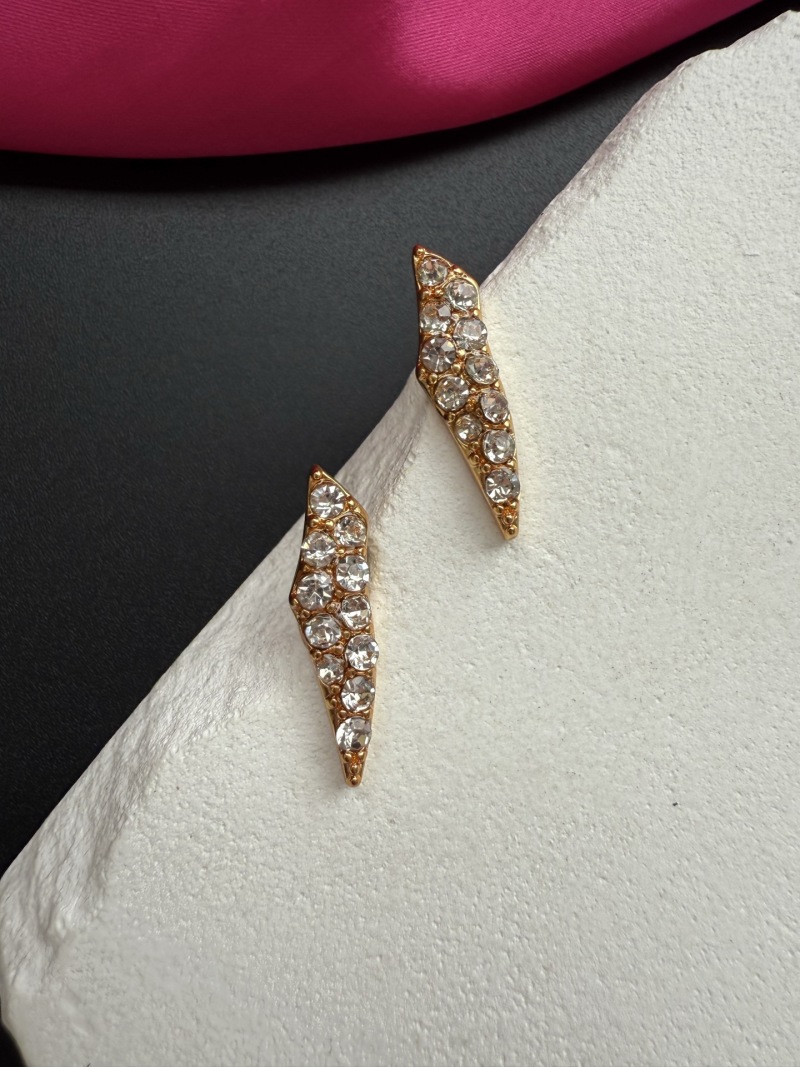 Серьги с кристаллами Schiaparelli