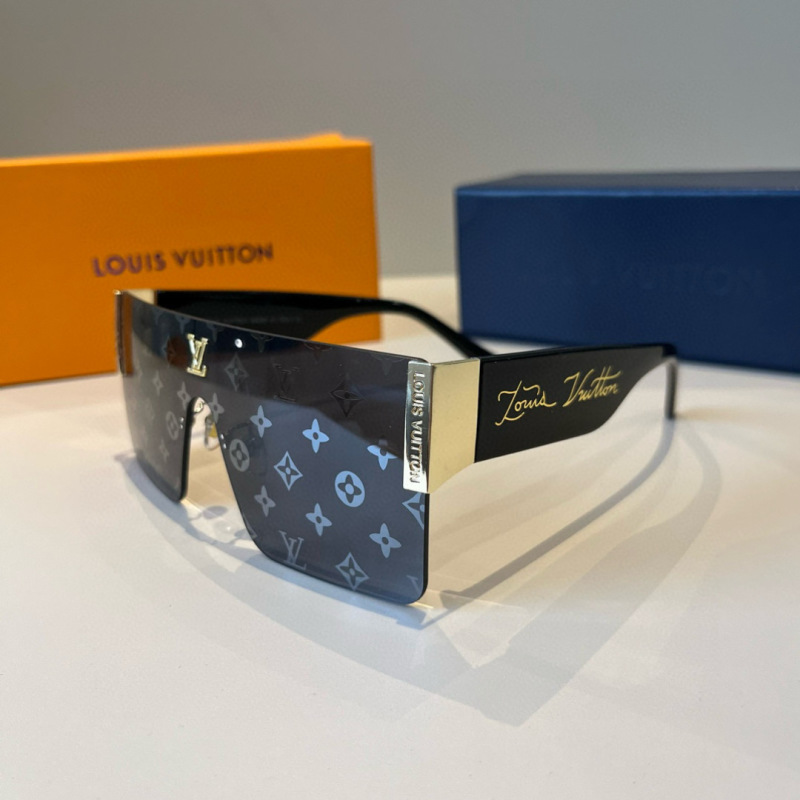 Солнцезащитные очки Louis Vuitton с прозрачными линзами