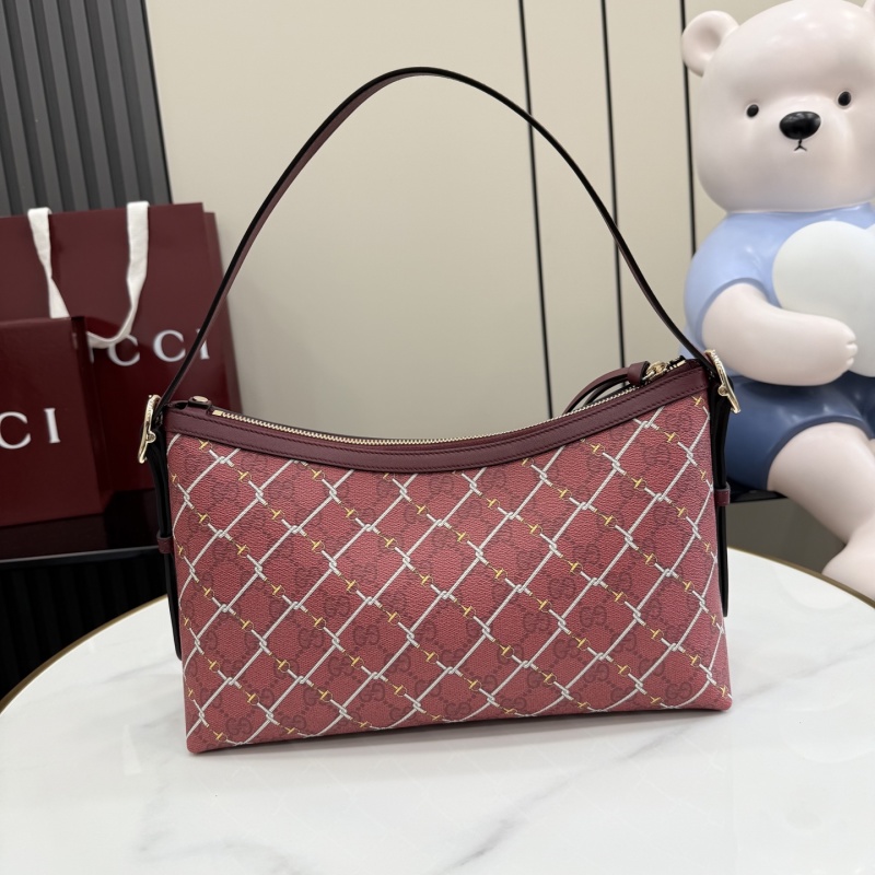 Сумка Gucci с принтом и ручкой