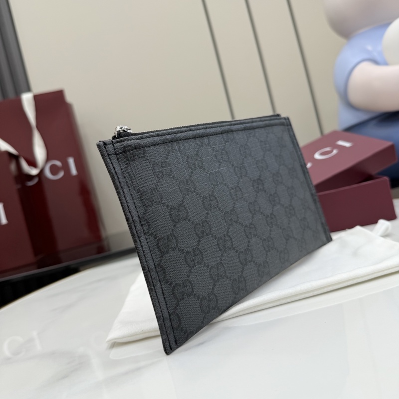 Портмоне Gucci с монограммой и молнией