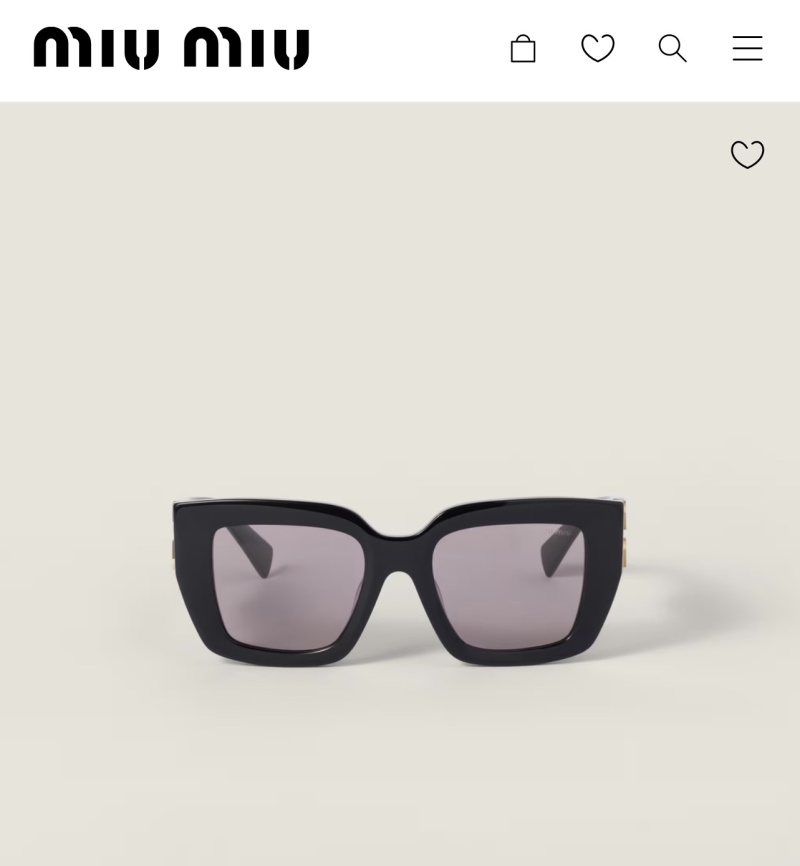 Солнцезащитные очки Miu Miu, модель SMU B05-F