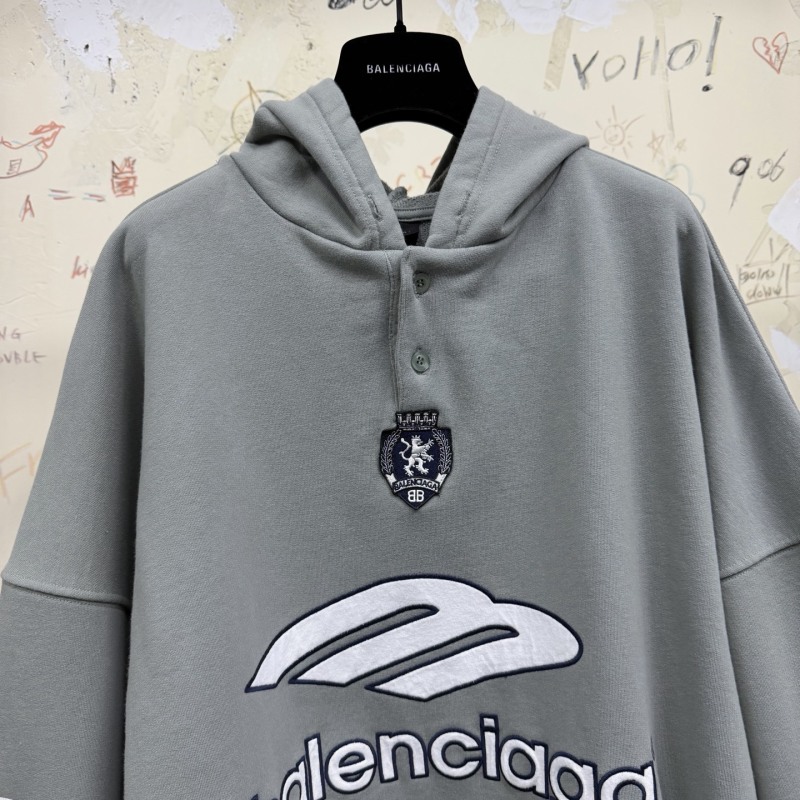 Толстовка Balenciaga с логотипом
