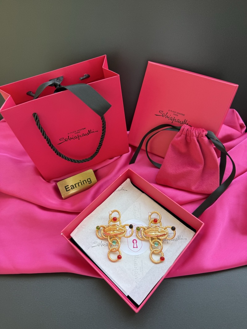 Серьги Schiaparelli