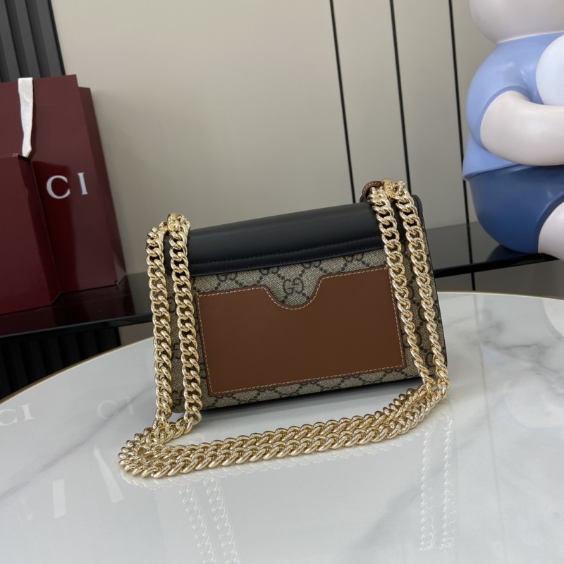 Сумка Gucci с цепочкой и замком