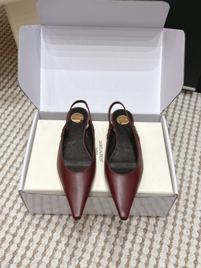 Босоножки Saint Laurent Melody, малые каблуки