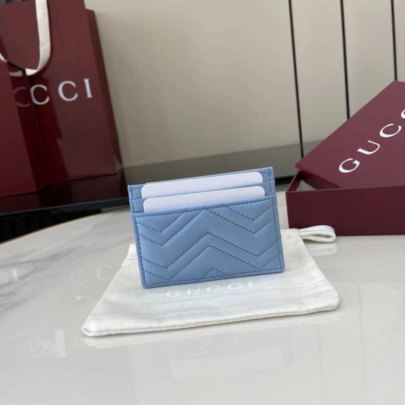 Картхолдер Gucci голубой
