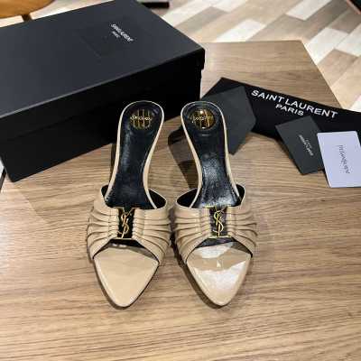 Сандалии Saint Laurent женские с прячкой YSL
