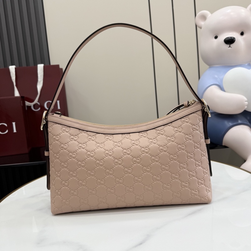 Сумка Gucci бежевая с тиснением