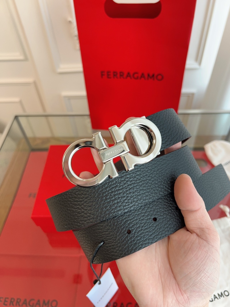 Ремень Salvatore Ferragamo с пряжкой Gancini