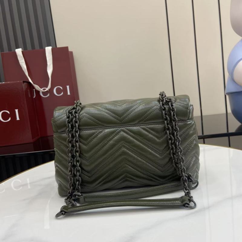 Сумка Gucci Marmont оливковая