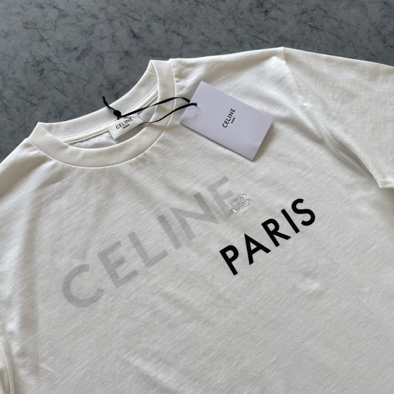 Футболка Celine белая