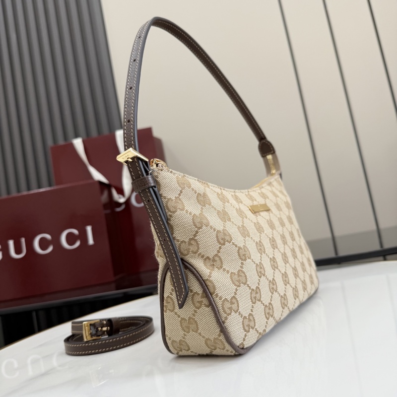 Сумка Gucci с монограммой и ремешком