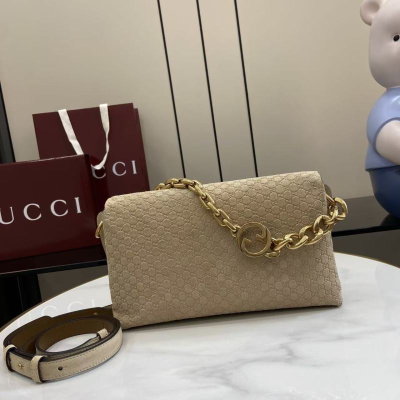 Сумка-клатч Gucci с цепочкой и ремнем
