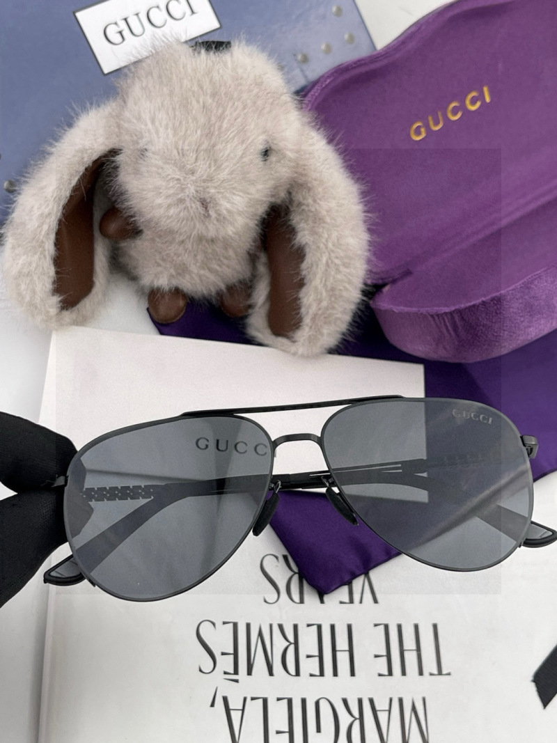 GUCCI мужские солнцезащитные очки пилоты модель G5881