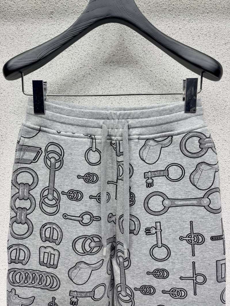 Брюки с принтом Без бренда