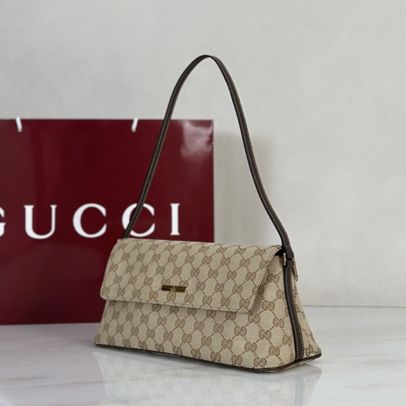 Женская сумка Gucci бежевая