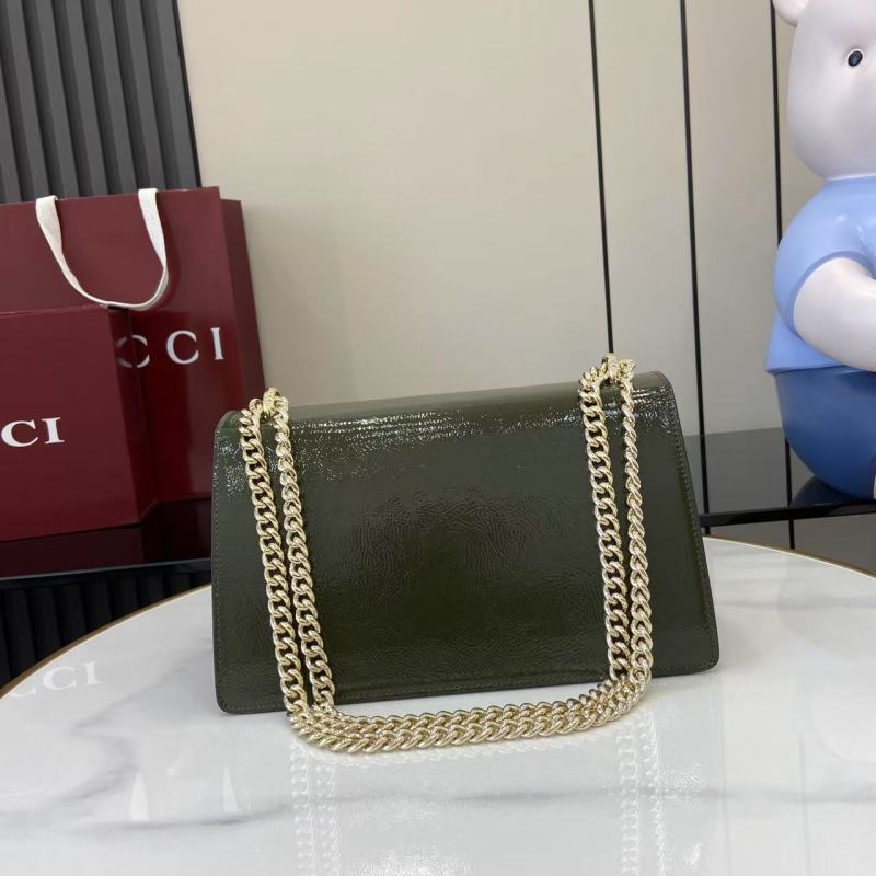 Сумка-кроссбоди Gucci Dionysus зеленая
