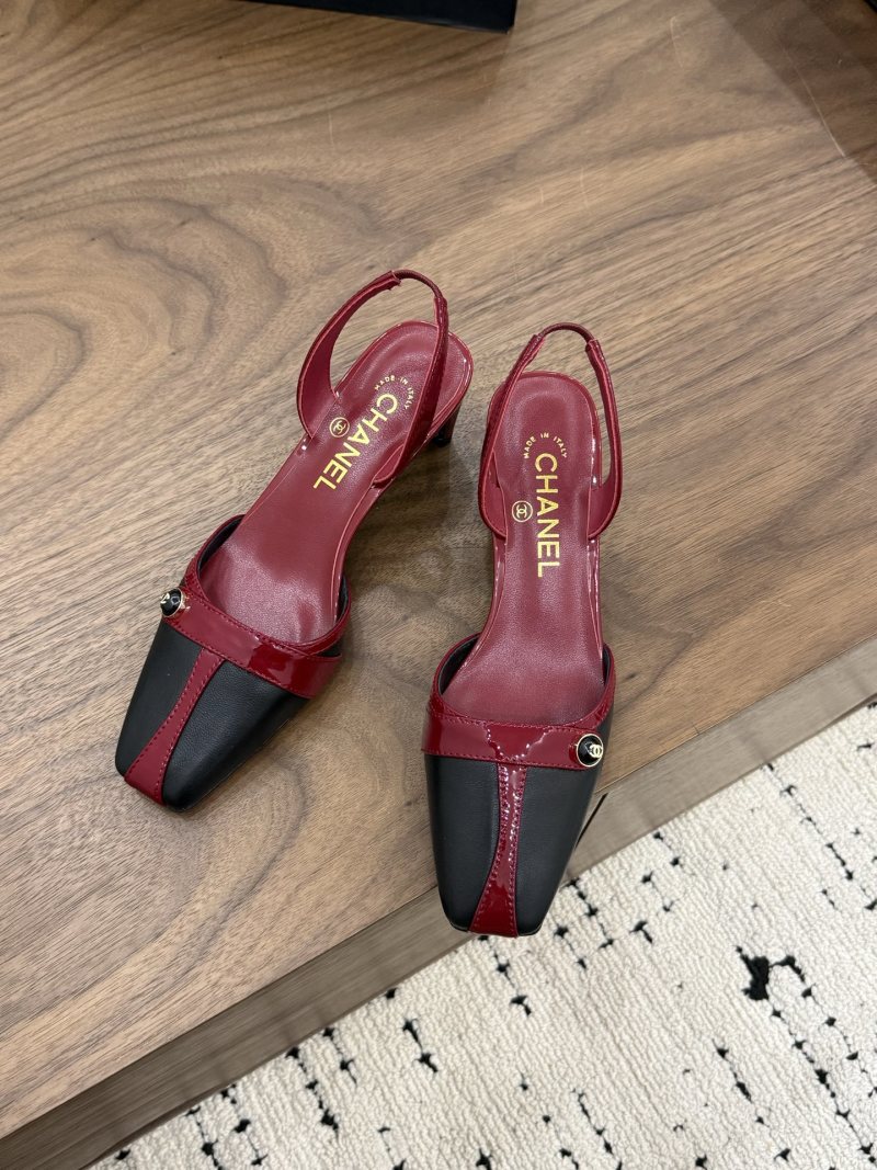 Мокасины женские с заостренным носком Chanel