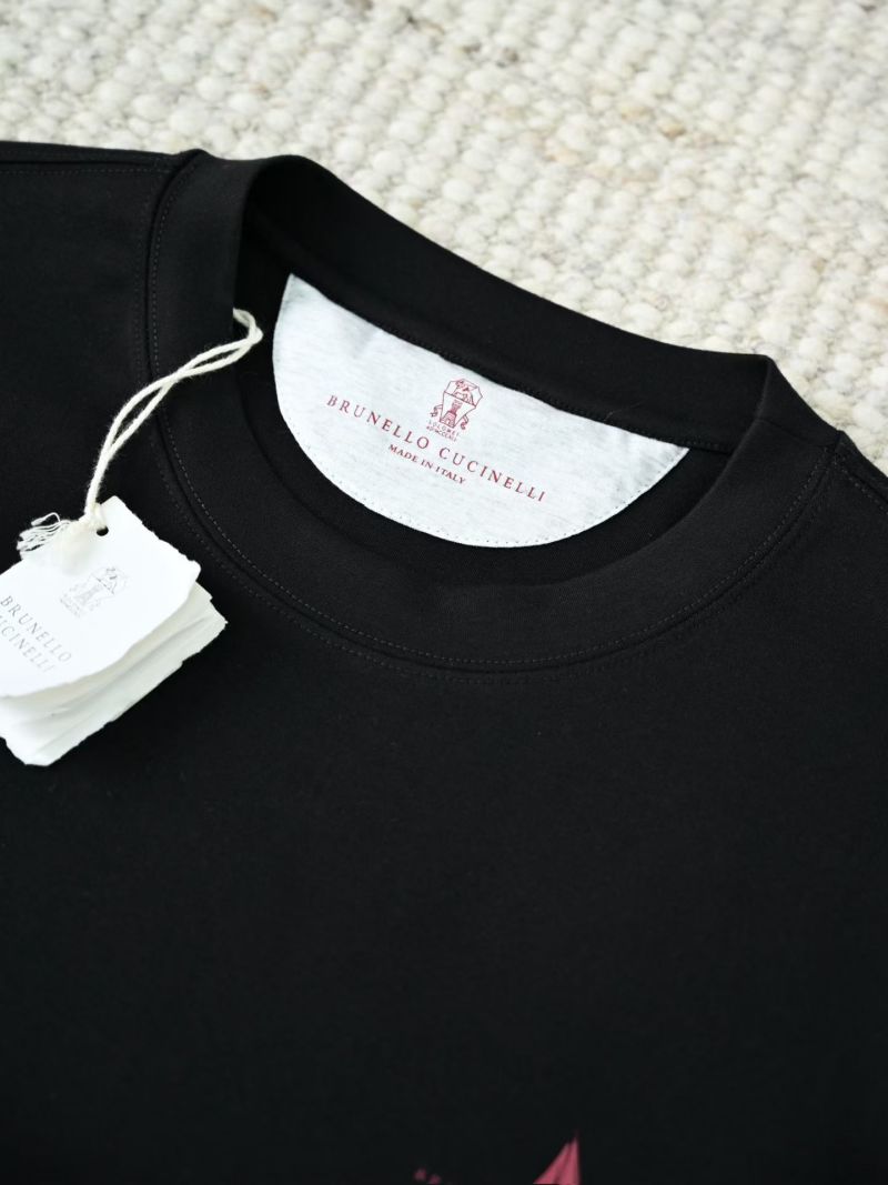 Футболка Brunello Cucinelli черная