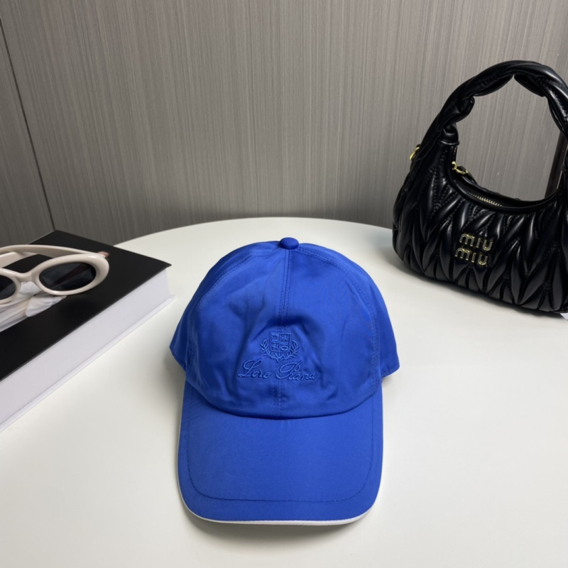 Бейсболка Loro Piana Синяя